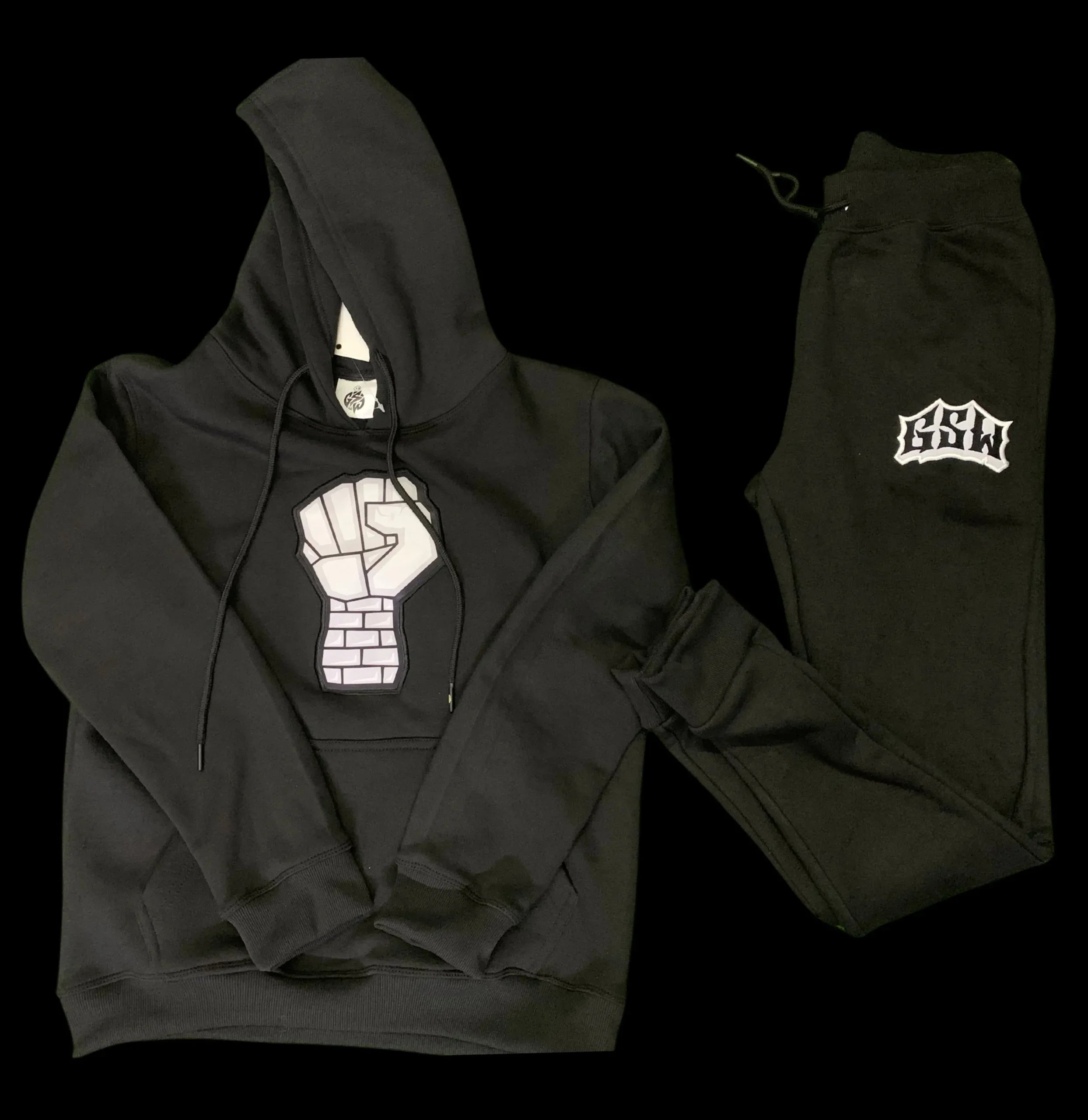 Black Body Strength Series GSW Cotton Tracksuit (F)