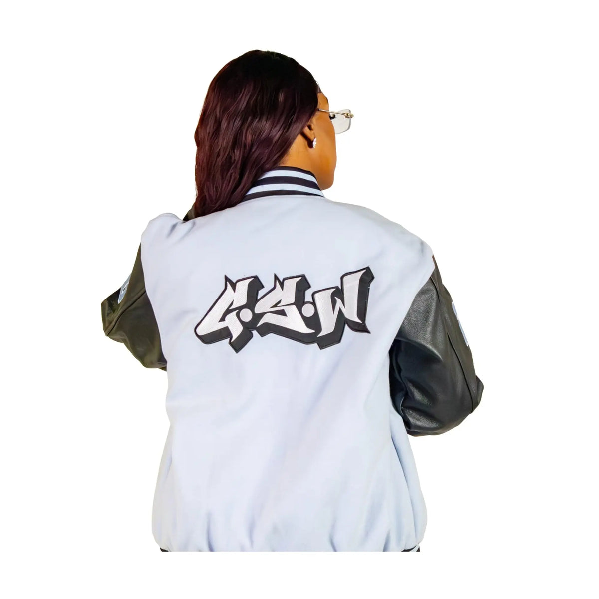 Light Blue Varsity Jacket