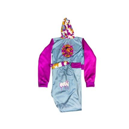 Crop Top Track Suit100% Polyester Full Sublimated GSW logoHot Pink Grey