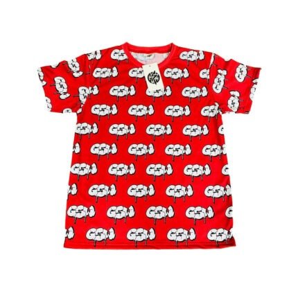 T-Shirt-(cotton-Feel)100%-PolyesterFull-SublimatedGSW-SignatureRed-(-GSWSHRDBGSWSB-S-)-F