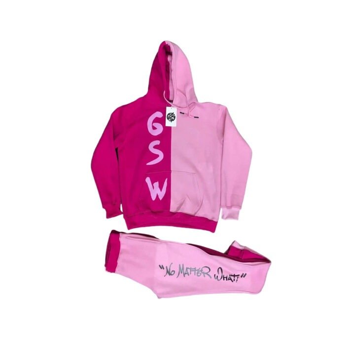 Track-Suit-(Two-Color)100%-Polyester-Printed-GSW-Logo-Black-Pink-(GSWTSTCBKPKPTGSW-S)-F