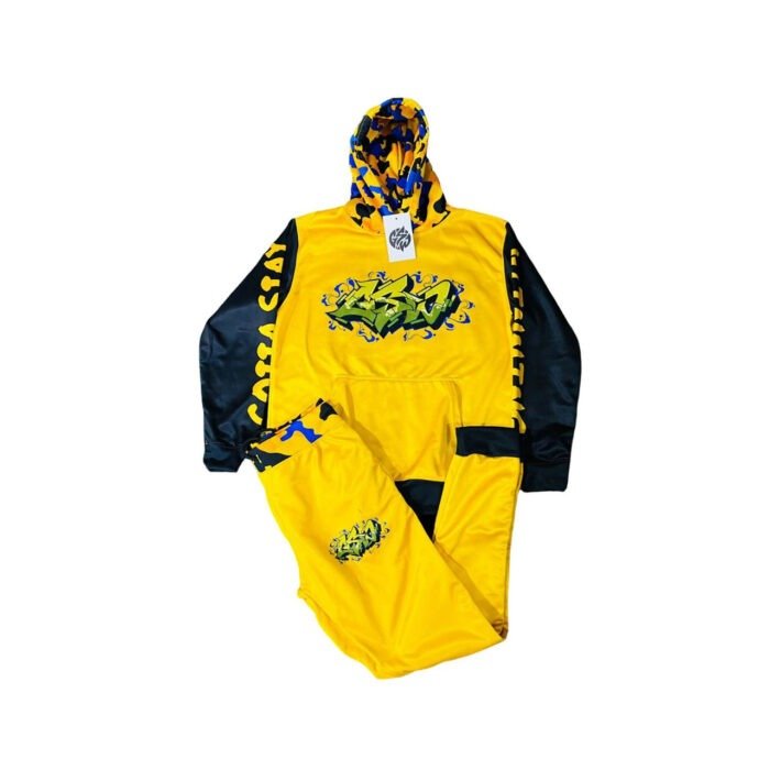 Track-Suit100%-Polyester-Full-Sublimated-Yellow-Gold-+-Black-Sleeves-(-GSWTSPSBYGBBSL-S-)-F